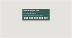 Desktop Screenshot of davehogue.com